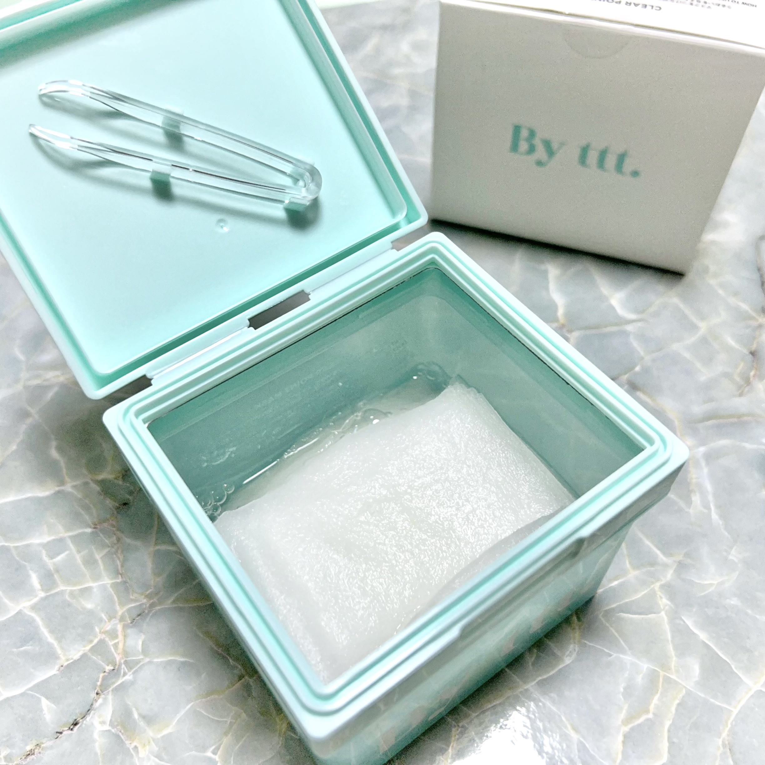 クリアポイントマスク/By ttt./シートマスク・パックを使ったクチコミ（2枚目）