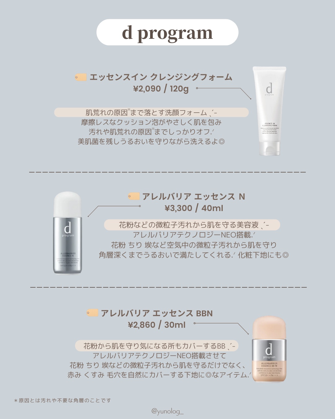 アレルバリア ミスト/d プログラム/ミスト状化粧水を使ったクチコミ（3枚目）