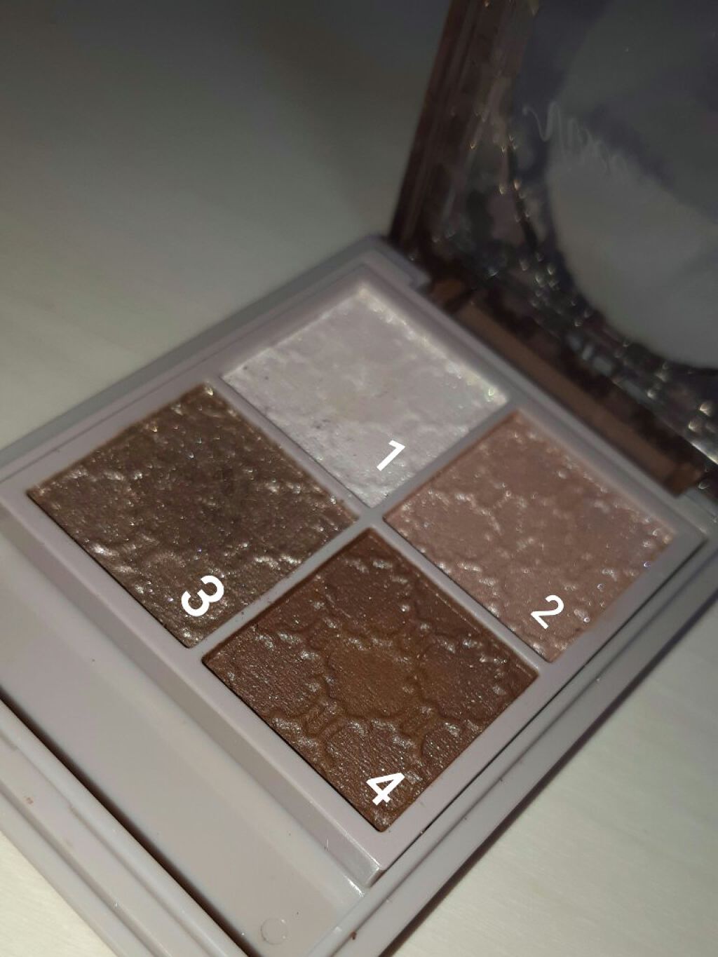 グロッシーリッチ アイズ N/Visée/アイシャドウパレットを使ったクチコミ（2枚目）