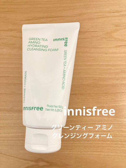 グリーンティー アミノ クレンジングフォーム/innisfree/洗顔フォームを使ったクチコミ(1枚目)