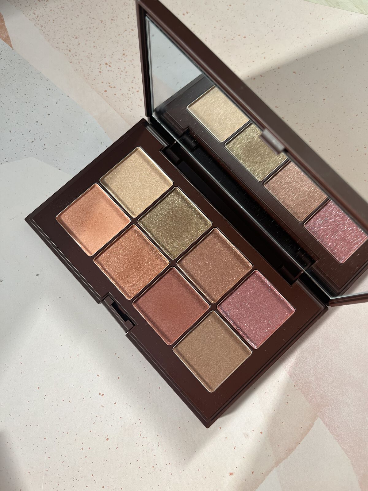 ウォーム メモリーズ アイシャドウパレット/RMK/アイシャドウパレットを使ったクチコミ（2枚目）