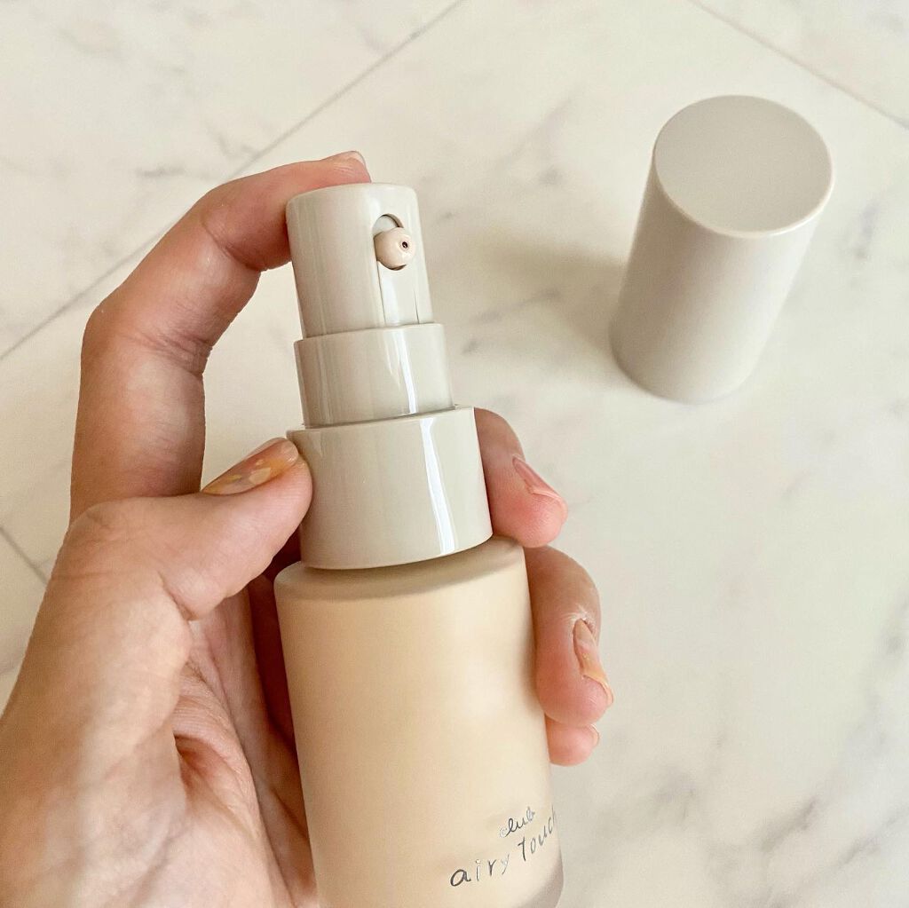 エアリータッチ セラム ファンデーション ライトベージュ/クラブ/リキッドファンデーションを使ったクチコミ（2枚目）