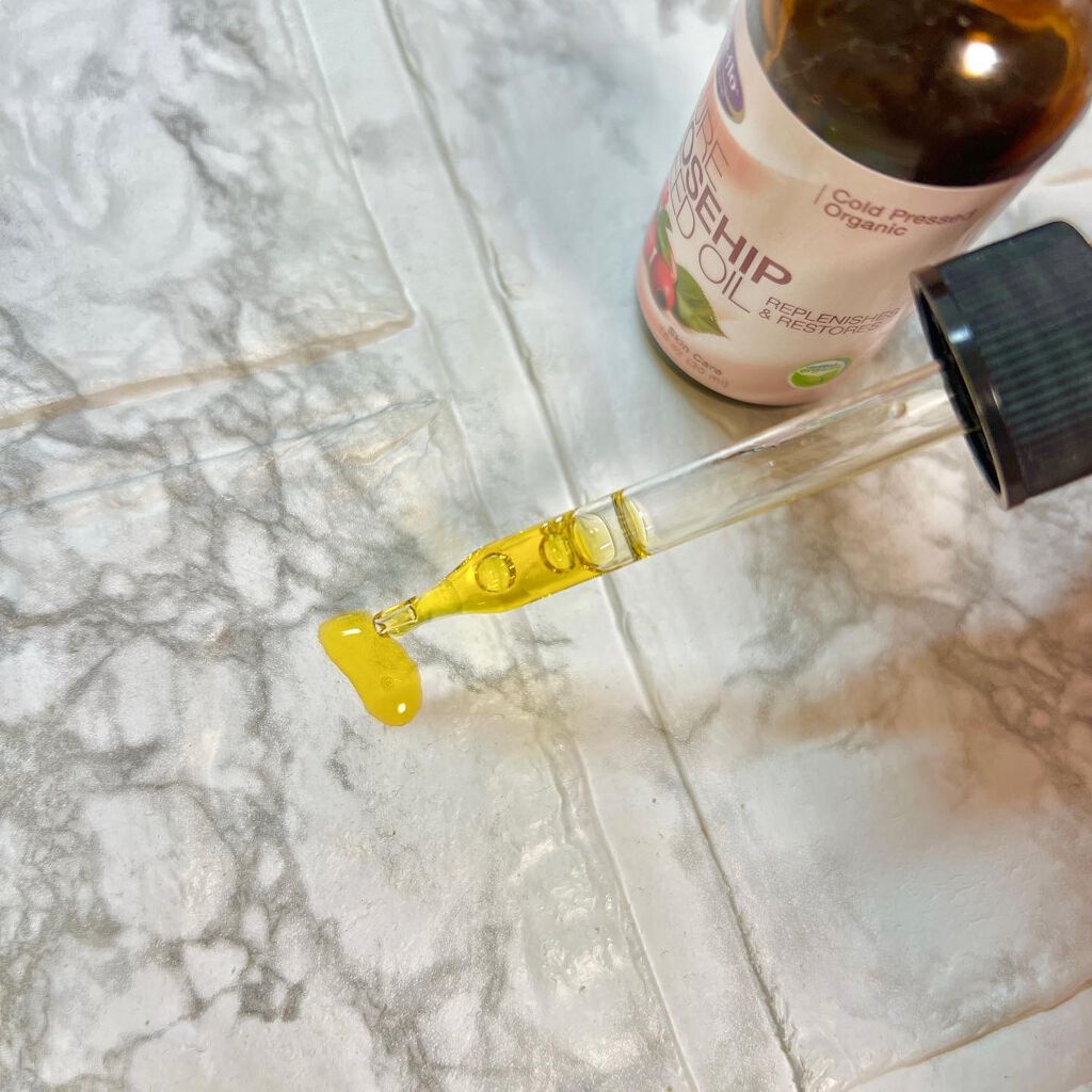 PURE ROSEHIP SEED OIL/Life-flo/フェイスオイルを使ったクチコミ(2枚目)