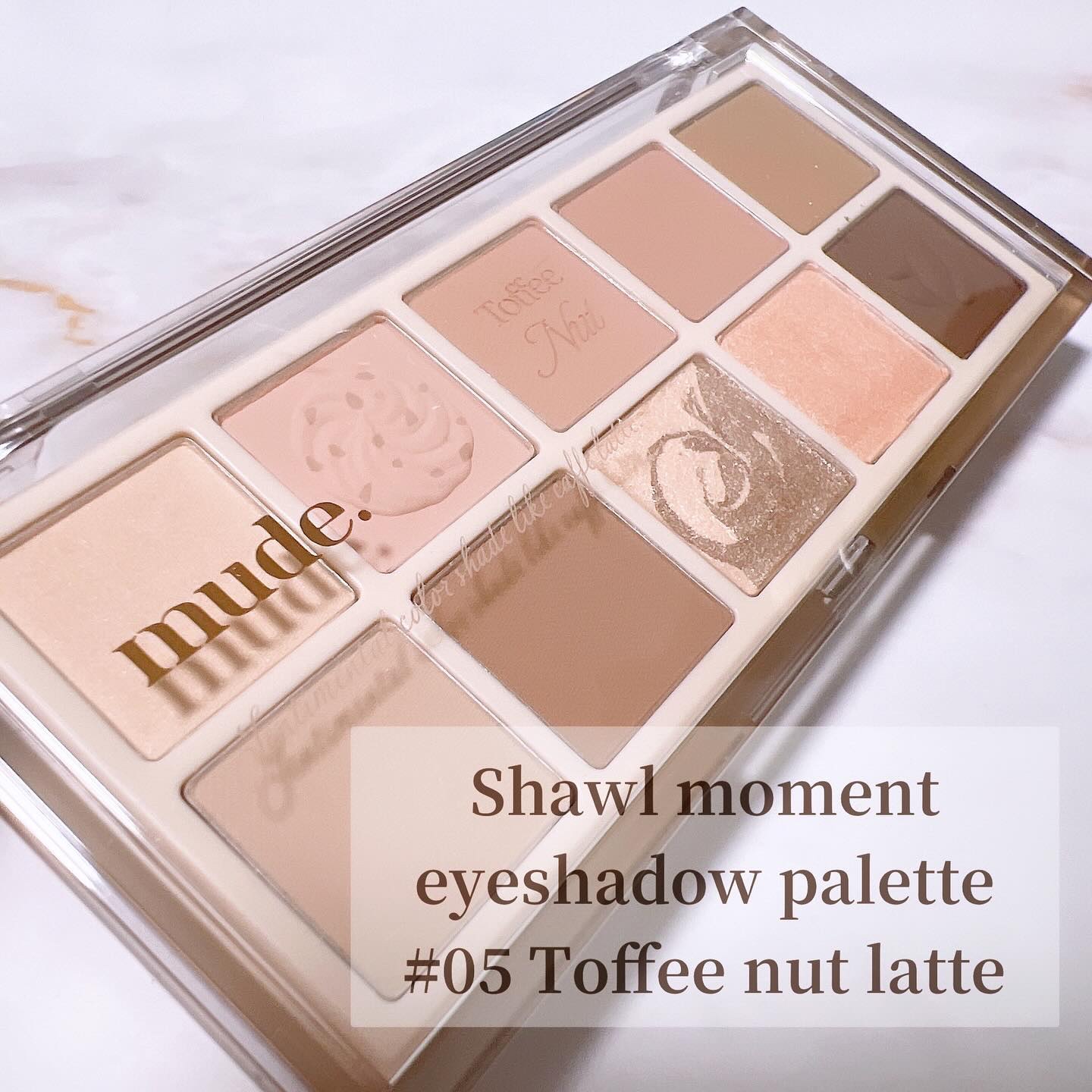 MDショールモーメント アイシャドウパレット/mude./アイシャドウパレットを使ったクチコミ（2枚目）