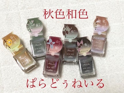ミニネイル/パラドゥ/マニキュアを使ったクチコミ(1枚目)