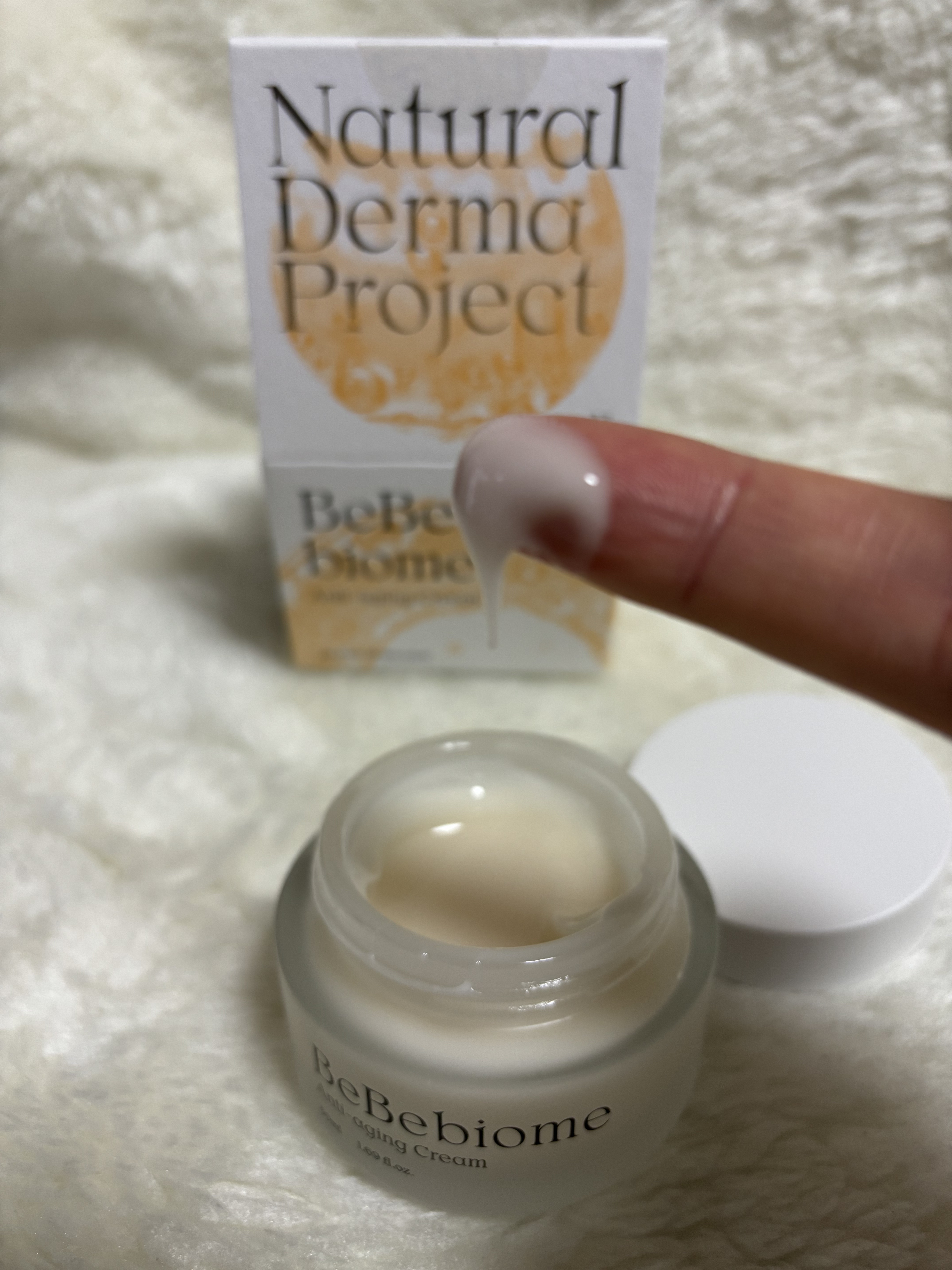 ベベバイオームアンチエイジングクリーム/NATURAL DERMA PROJECT/フェイスクリームを使ったクチコミ（2枚目）