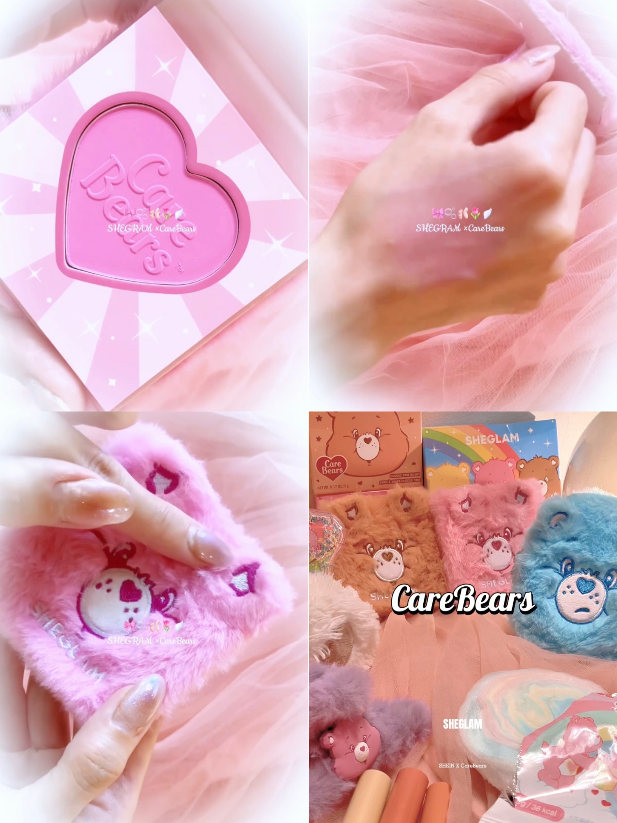 SHEGLAM Cuddle Time Blushのクチコミ「
----------♡----------

SHEGRAM×Care Bears
.....」（3枚目）
