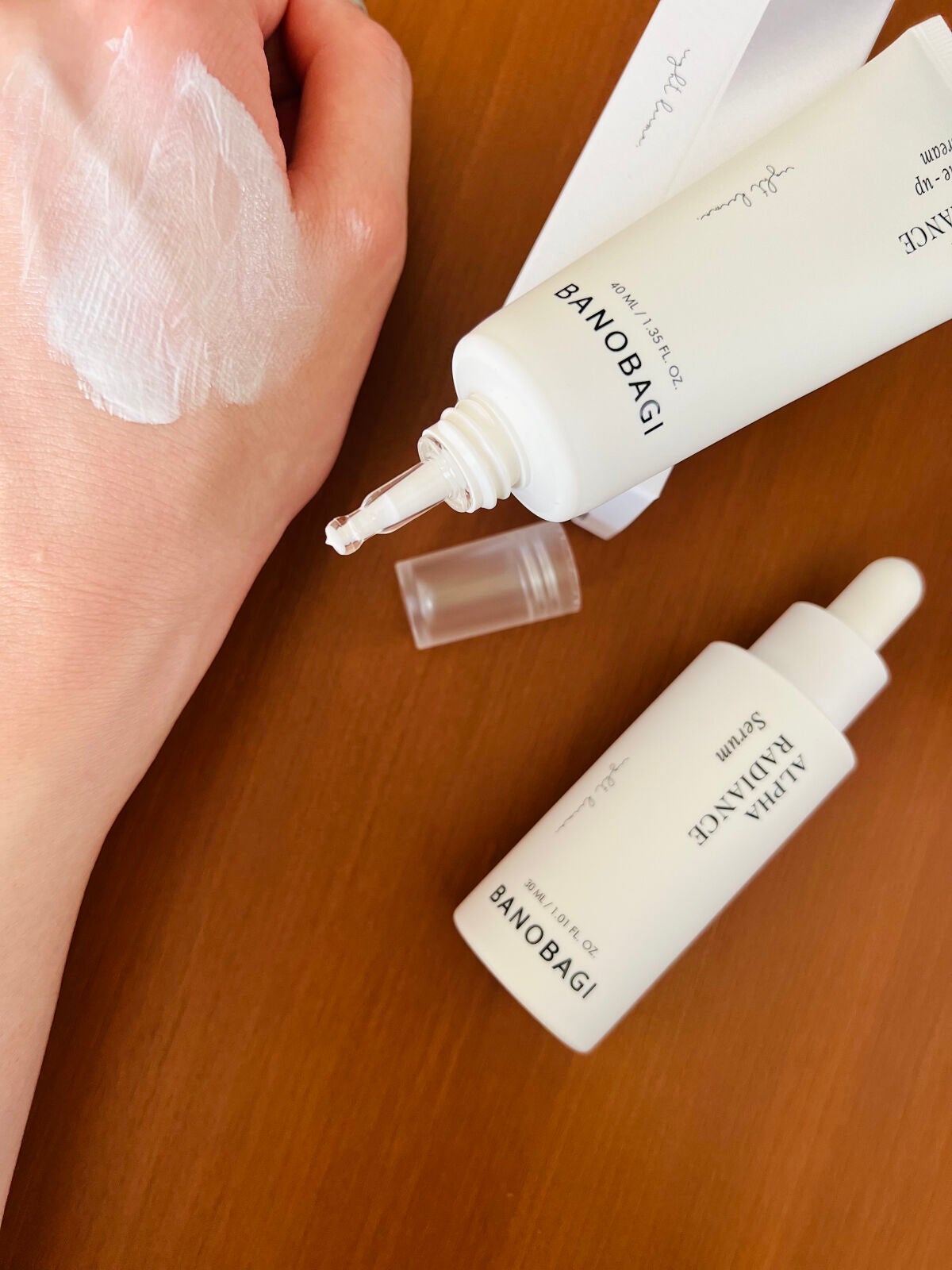 アルファラディアンスグローセラム/BANOBAGI/美容液を使ったクチコミ(4枚目)