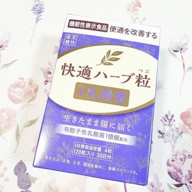 快適ハーブ粒プラス乳酸菌/ナチュラルウェーブ/健康サプリメントを使ったクチコミ（1枚目）