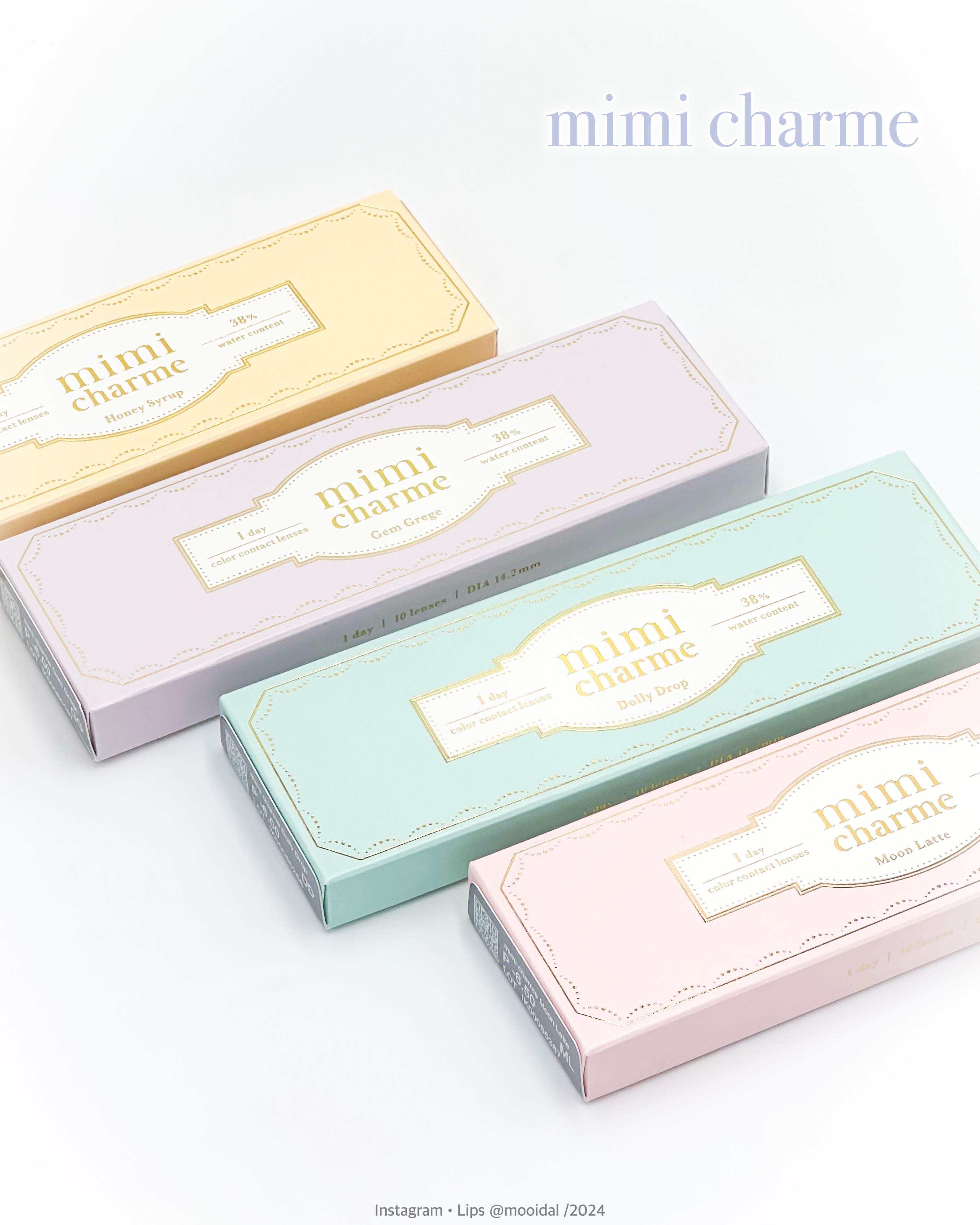 mimi charme 1day/mimi charme/ワンデー（１DAY）カラコンを使ったクチコミ（2枚目）