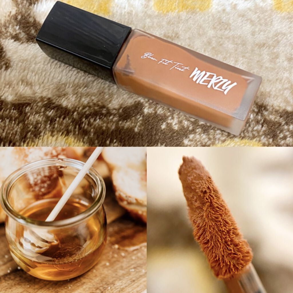 ブラー フィット ティント/MERZY/リップティントを使ったクチコミ（2枚目）