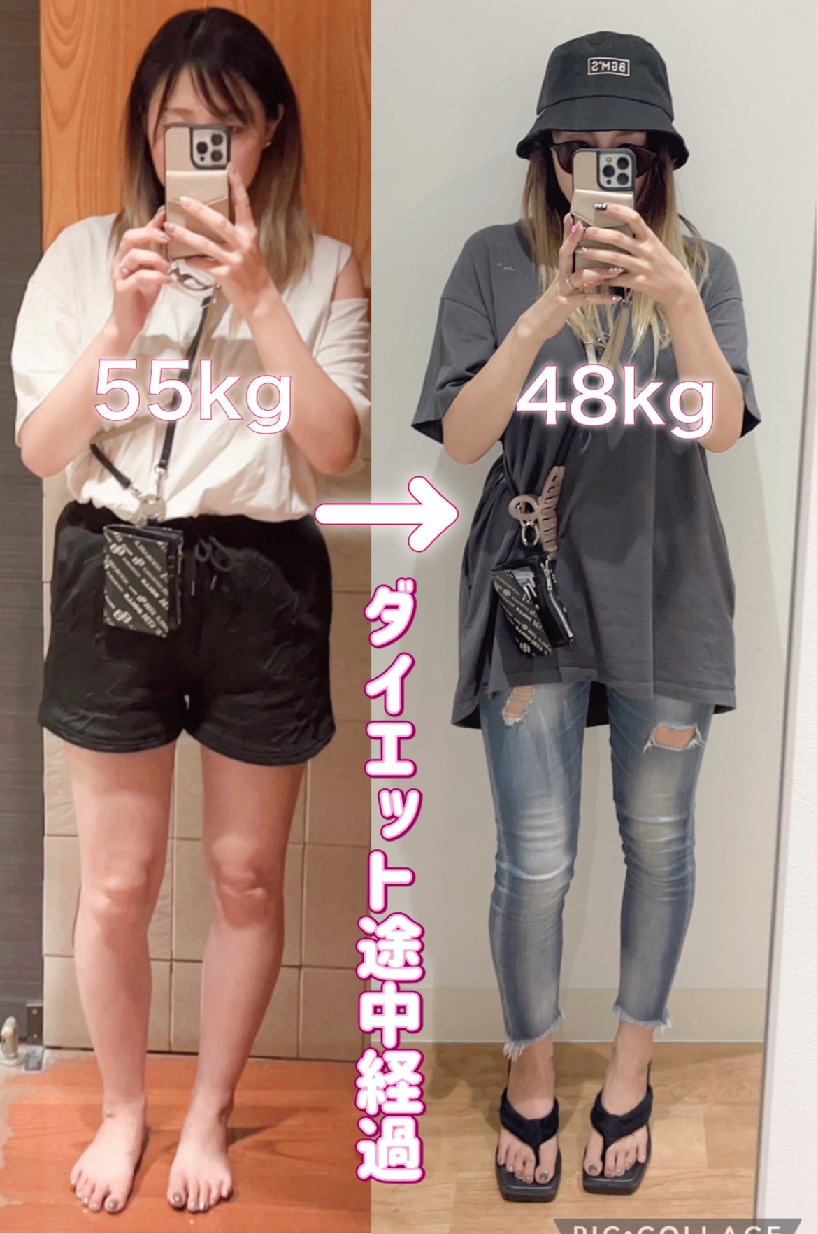 スリムレギンス color+/BELMISE/着圧ソックス・レギンスを使ったクチコミ(1枚目)