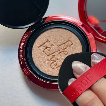 プロテーラービーベルベットカバークッション/espoir/クッションファンデーションを使ったクチコミ(3枚目)