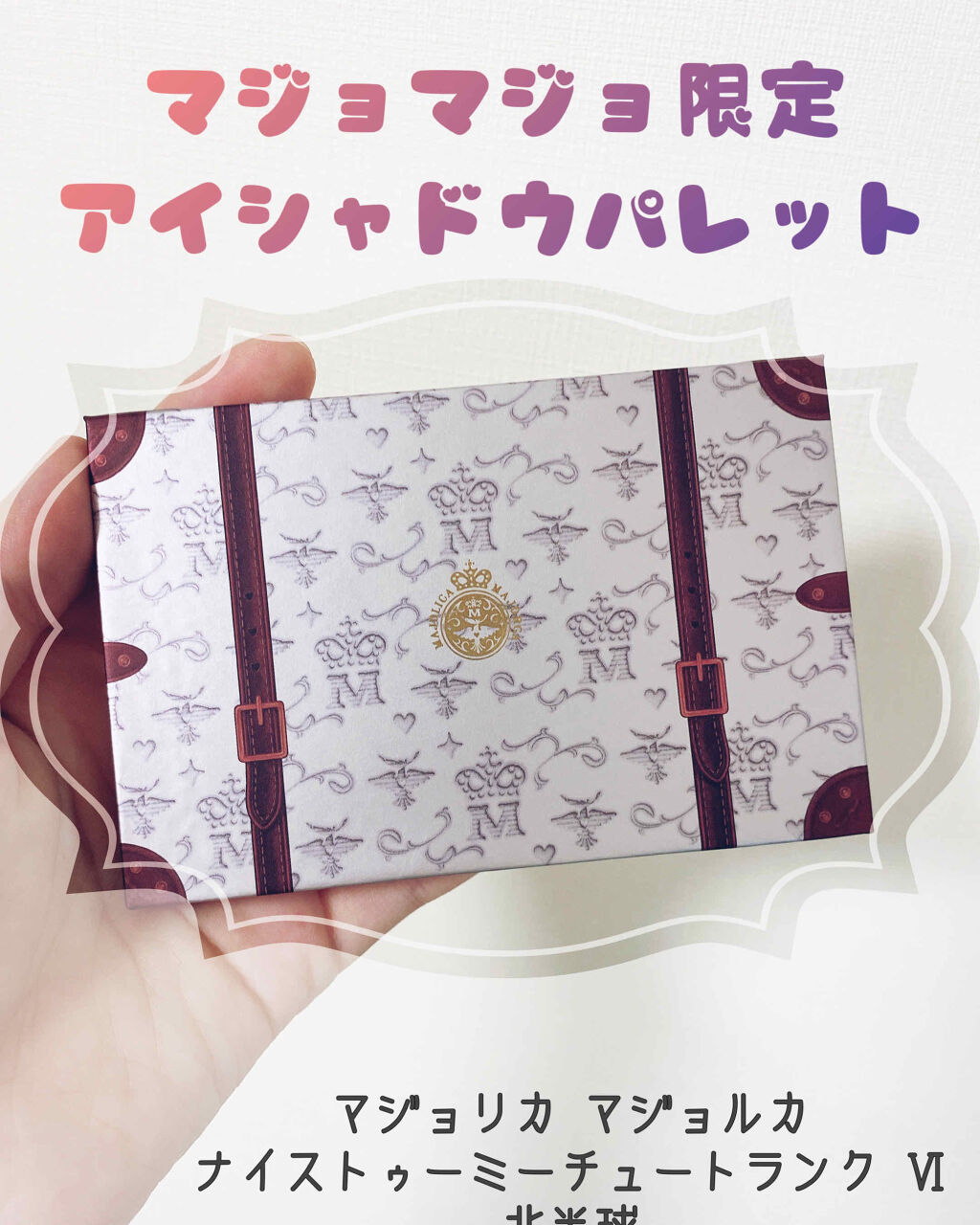 ナイストゥミーチュートランク/MAJOLICA MAJORCA/アイシャドウパレットを使ったクチコミ（1枚目）