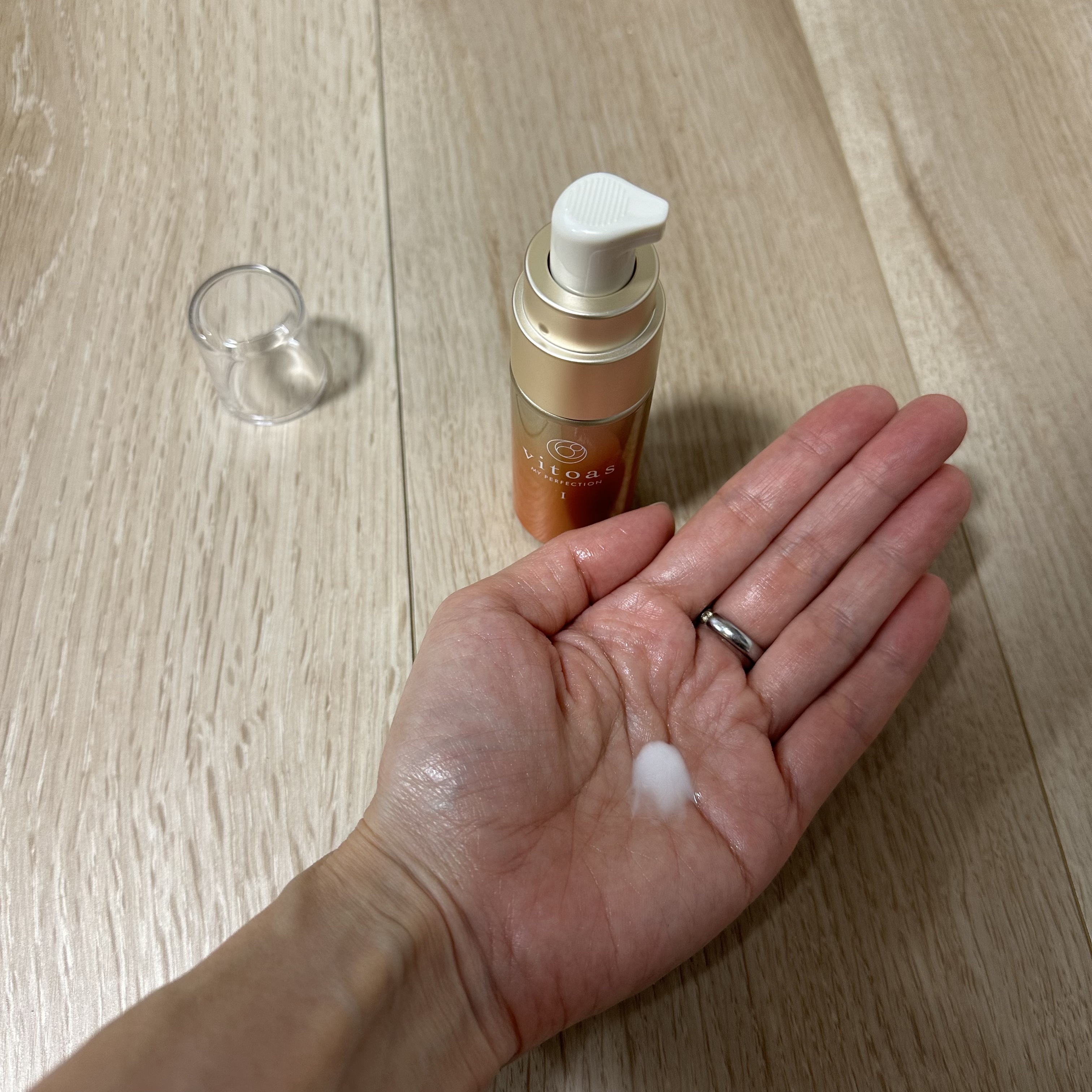 vitoas(ビトアス) マイパーフェクション Ｉ しっとり/vitoas/美容液を使ったクチコミ（3枚目）