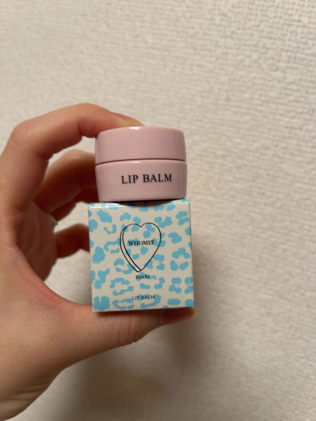 リップバーム/WHOMEE/リップバームを使ったクチコミ（1枚目）