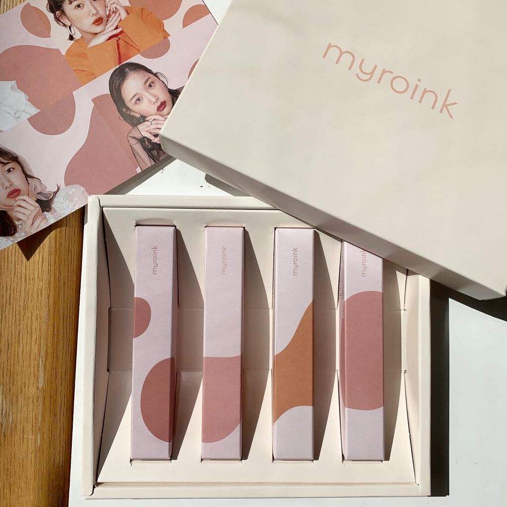 カラーフォーミーリップティント/myroink/リップティントを使ったクチコミ(3枚目)