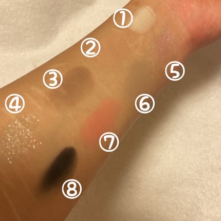 チョコレートシリーズアイシャドウパレット/FlowerKnows/アイシャドウパレットを使ったクチコミ(3枚目)