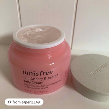 チェジュ チェリーブロッサム ジェリークリーム N/innisfree/フェイスクリームを使ったクチコミ（1枚目）