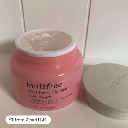 チェリーブロッサム ジェリークリーム N/innisfree/フェイスクリームを使ったクチコミ(1枚目)