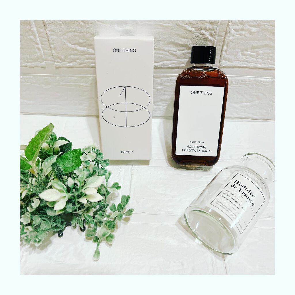 ドクダミ化粧水/ONE THING/化粧水を使ったクチコミ（1枚目）