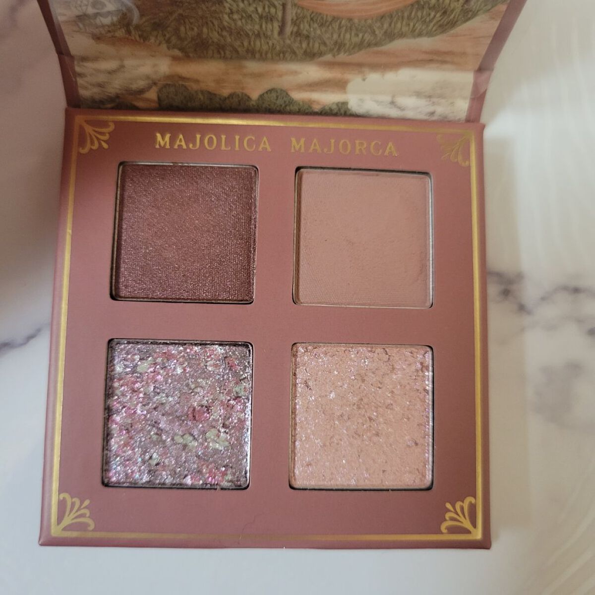シャドーフラッシュ  PK753 モーヴベージュ（雨のちスキップ）/MAJOLICA MAJORCA/アイシャドウパレットを使ったクチコミ（2枚目）