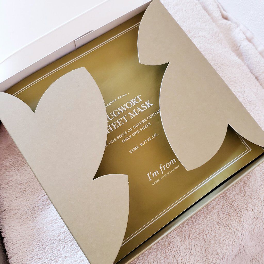 MUGWORT SHEET MASK/I'm from/シートマスク・パックを使ったクチコミ（1枚目）