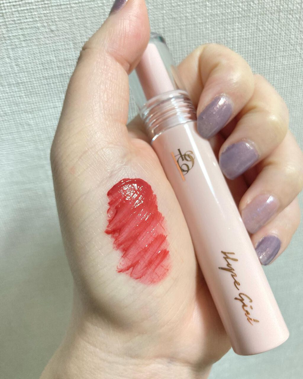 ムードアンドタッチラスターティント #2 HUSH/Hope Girl/リップティントを使ったクチコミ（3枚目）