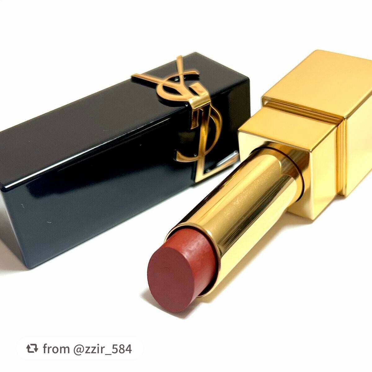 ルージュ ピュールクチュール ザ ボールド/YVES SAINT LAURENT BEAUTE/口紅を使ったクチコミ(4枚目)