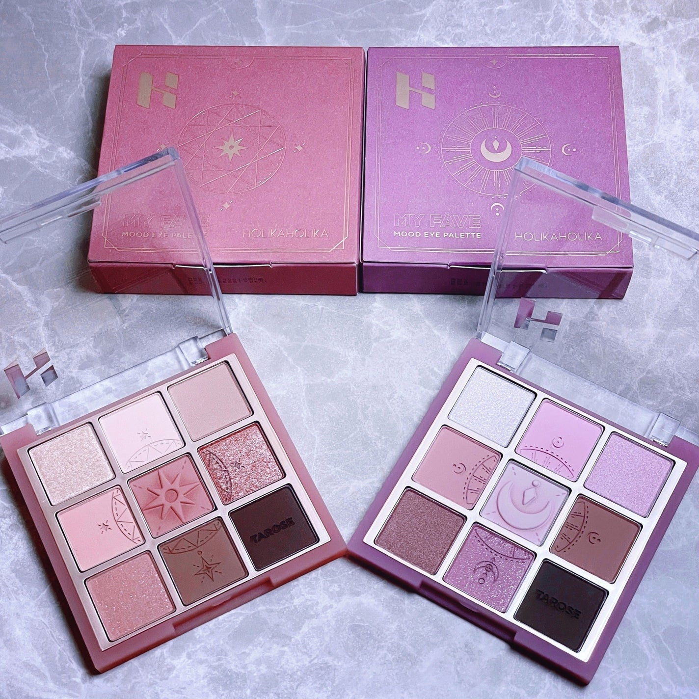 マイフェイブムードアイパレット 9カラー/HOLIKA HOLIKA/アイシャドウパレットを使ったクチコミ(6枚目)