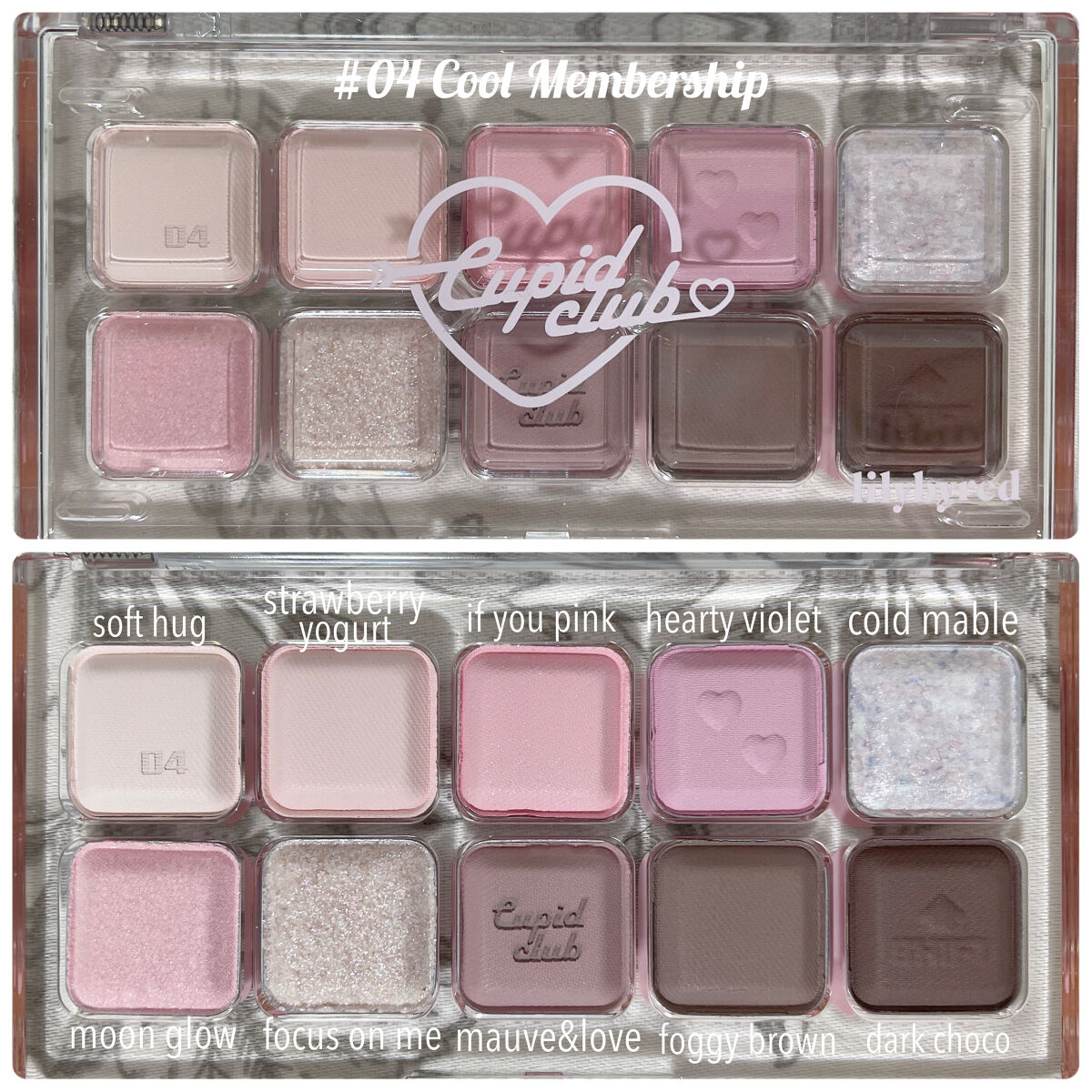 ムードキーボード/lilybyred/アイシャドウパレットを使ったクチコミ（2枚目）