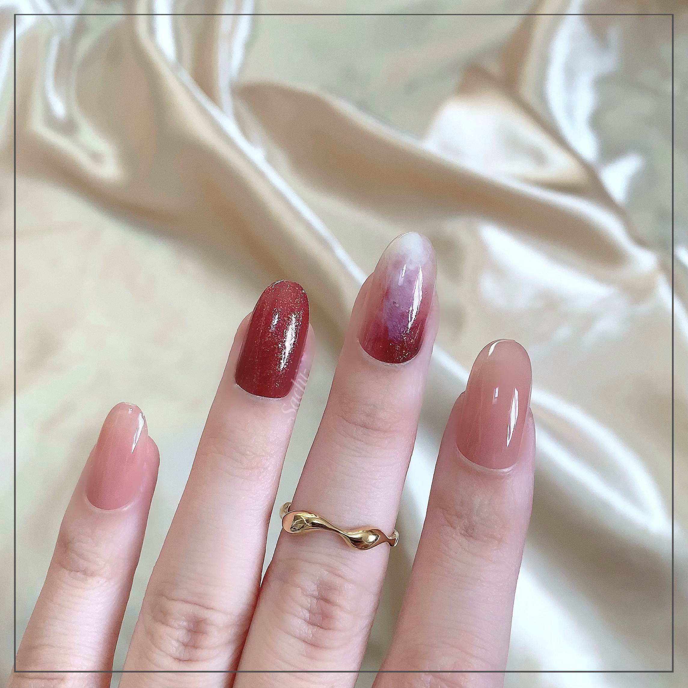 カラフルネイルズ/キャンメイク/マニキュアを使ったクチコミ（3枚目）