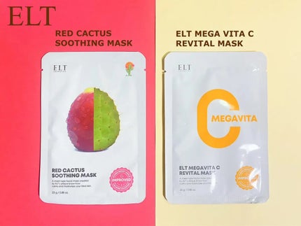 レッドカクタススージングマスク/ELT COSMETICS/シートマスク・パックを使ったクチコミ(1枚目)