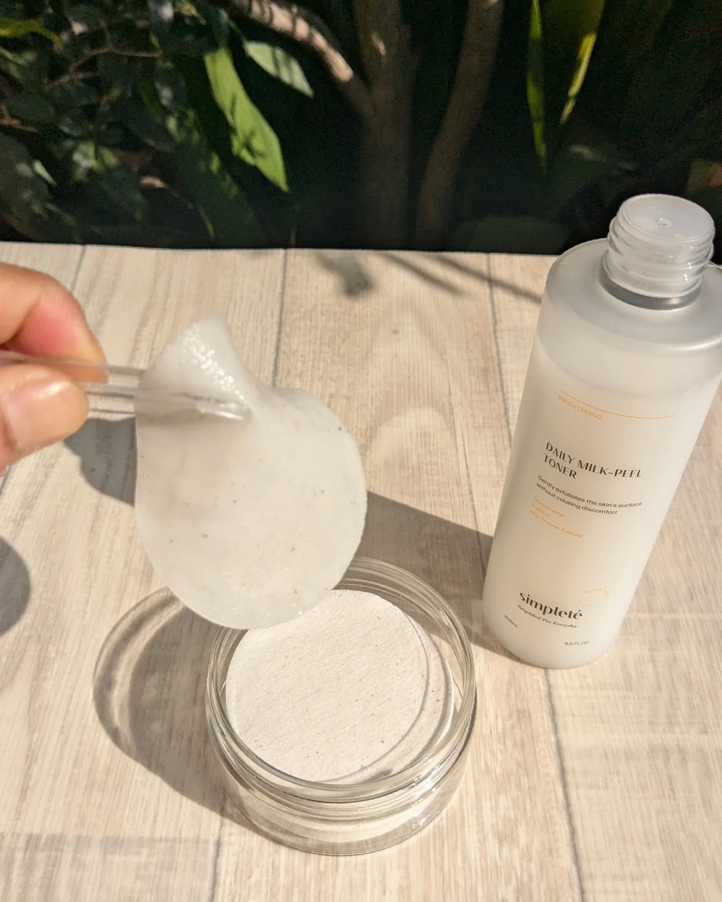 ミルクピールトナー/Simplete/拭き取り化粧水を使ったクチコミ(4枚目)
