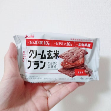 バランスアップ　クリーム玄米ブラン　カカオ/アサヒフードアンドヘルスケア/食品を使ったクチコミ（1枚目）