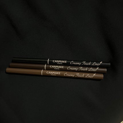 クリーミータッチライナー/キャンメイク/ジェルアイライナーを使ったクチコミ(1枚目)