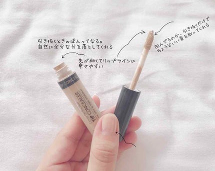 カバーパーフェクション チップコンシーラー/the SAEM/リキッドコンシーラーを使ったクチコミ(2枚目)