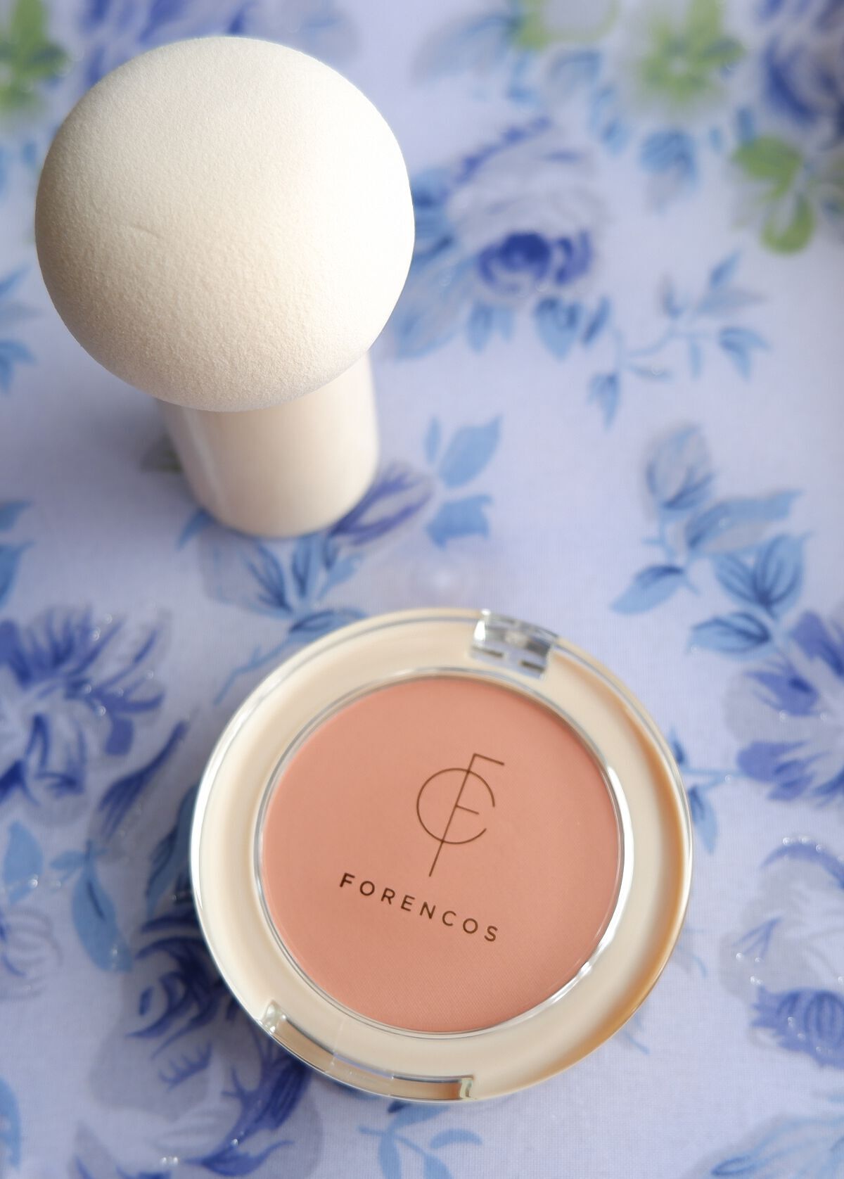 ベアブラッシャー パフ付き/フォレンコス/パウダーチークを使ったクチコミ（3枚目）