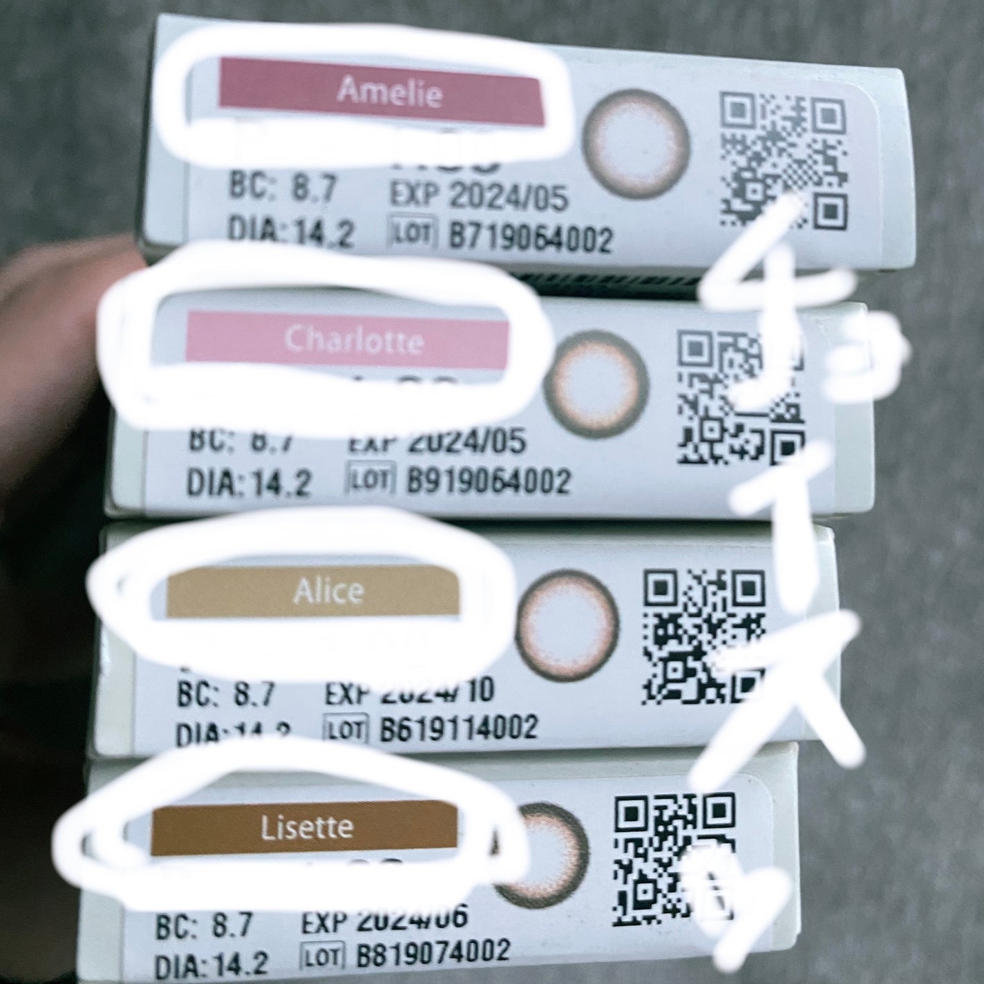 エンチュール /em TULLE(エンチュール)/カラーコンタクトレンズを使ったクチコミ(2枚目)