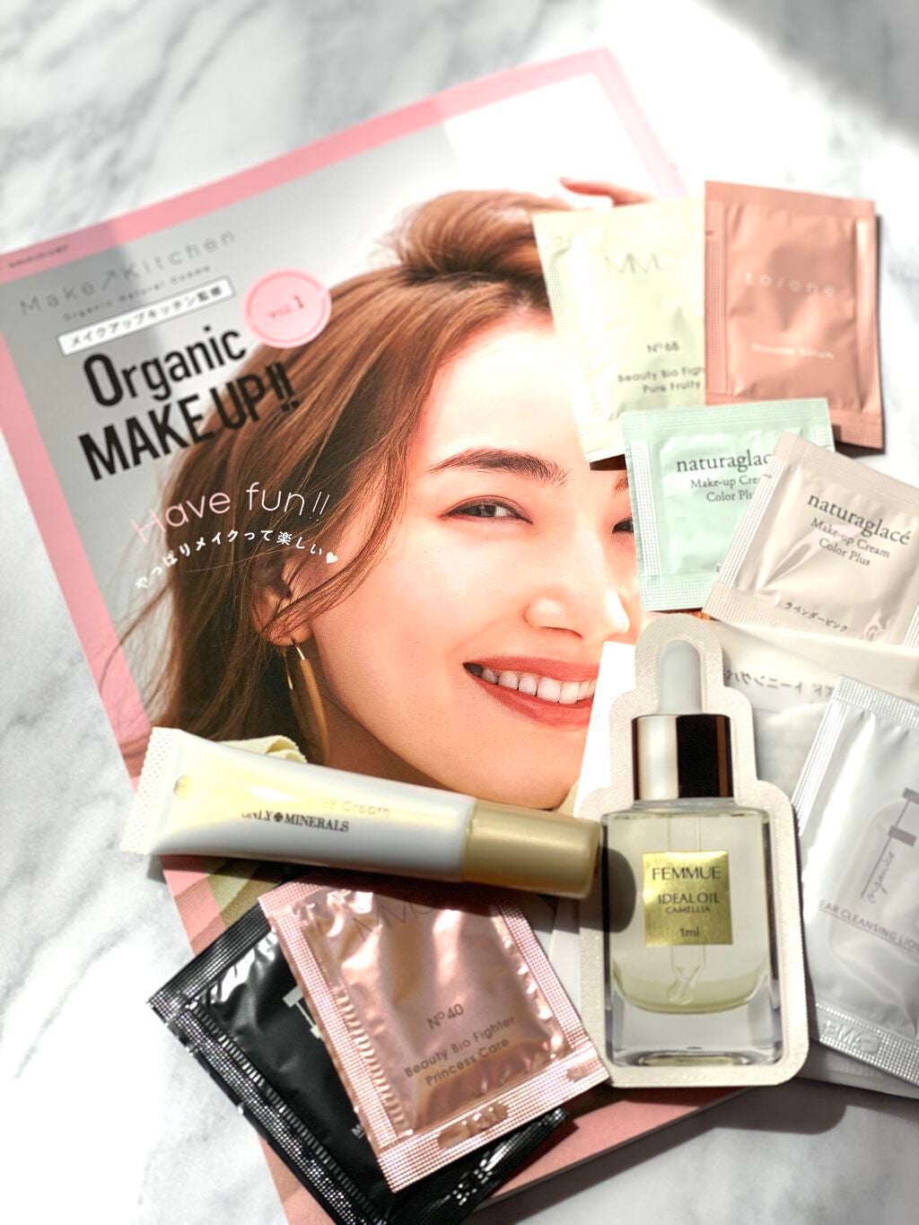 メイクアップキッチン監修 OrganicMAKEUP!!/コスメキッチン/雑誌を使ったクチコミ(1枚目)