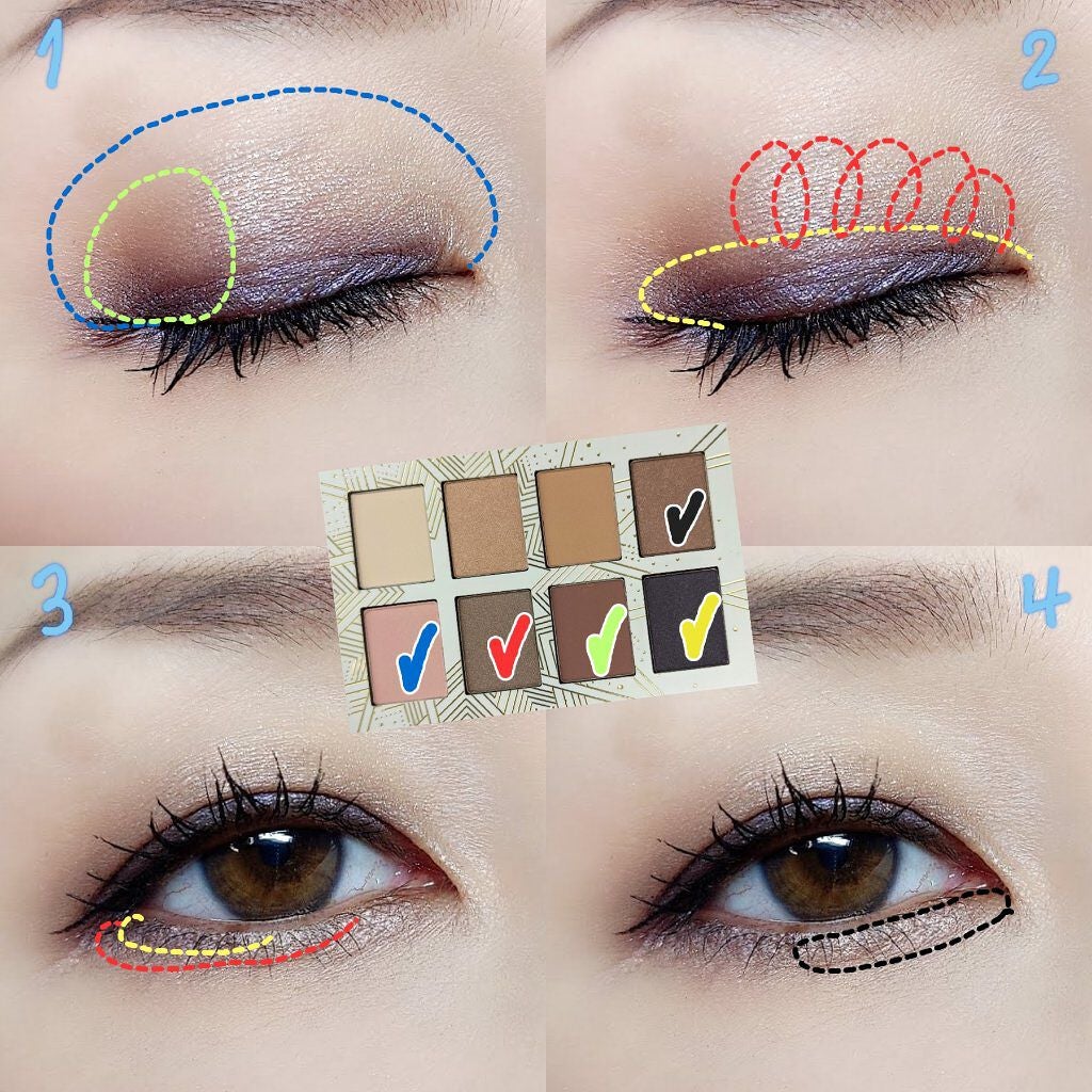 オパールセント ドリーム アイシャドウ パレット/BOBBI BROWN/アイシャドウパレットを使ったクチコミ(4枚目)