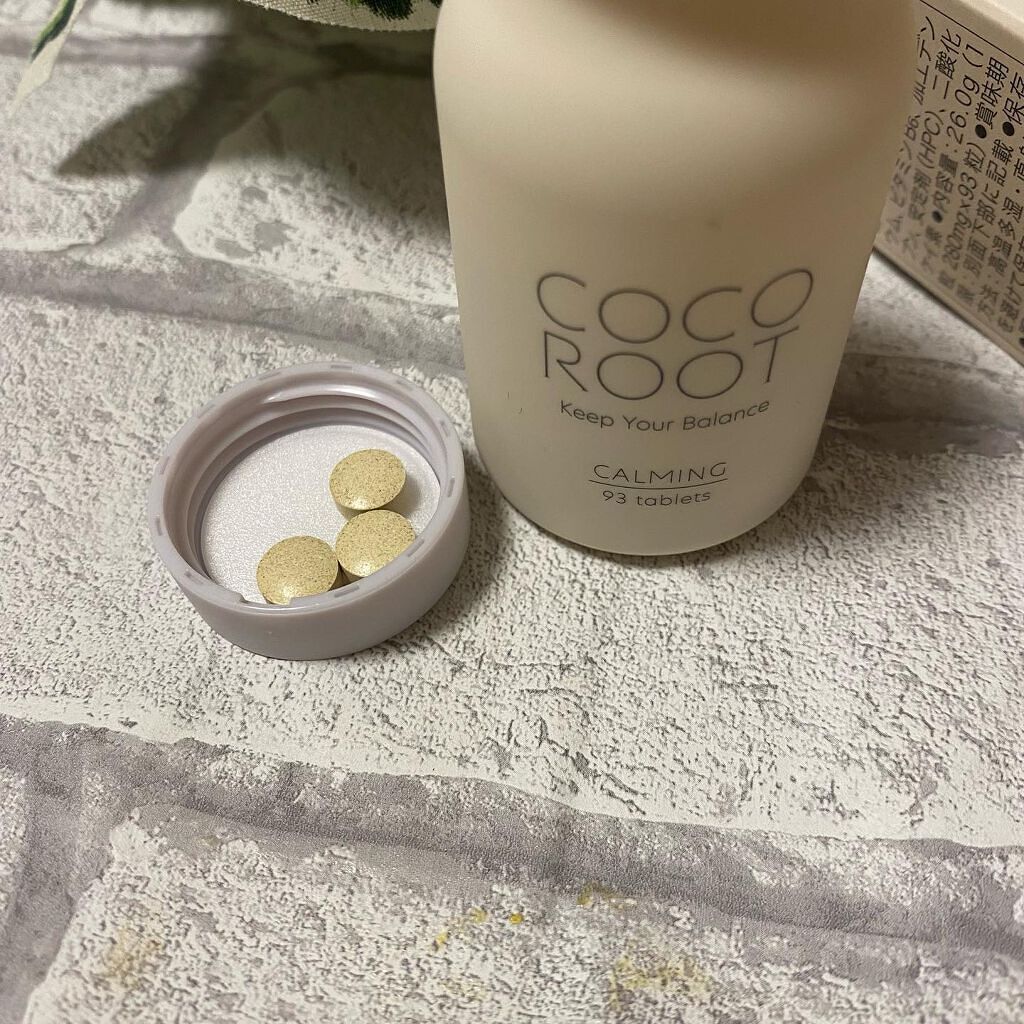CALMING/COCOROOT/健康サプリメントを使ったクチコミ（3枚目）