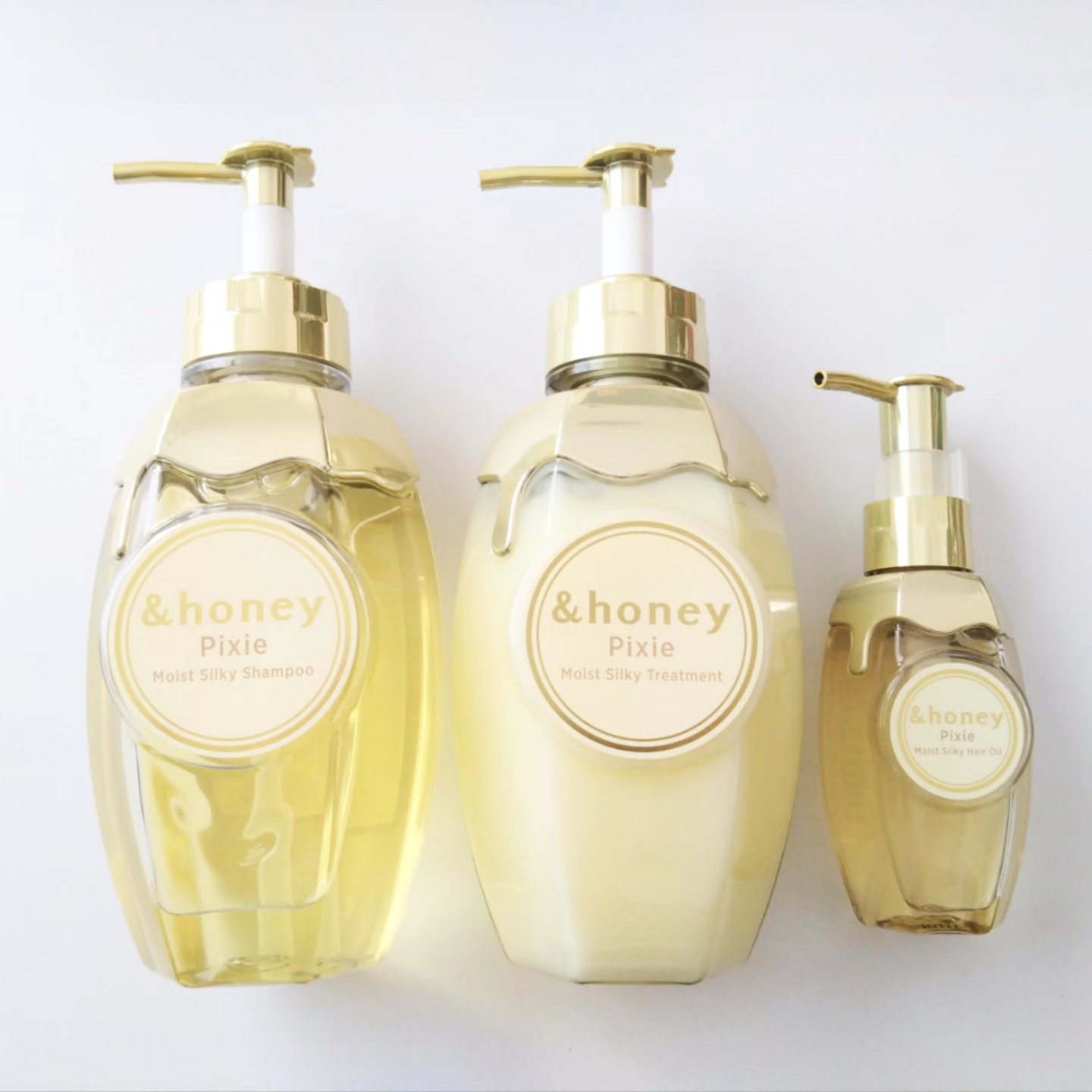 アンドハニー ピクシー モイストシルキー ヘアオイル3.0/&honey/ヘアオイルを使ったクチコミ（2枚目）