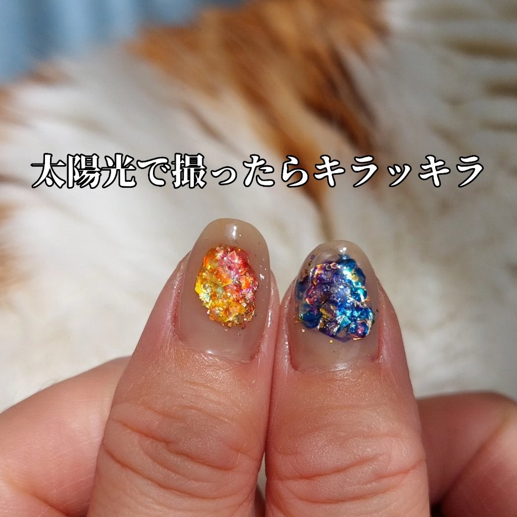 トリコカラージェル/ARKEY TOKYO/ジェルネイルを使ったクチコミ(2枚目)