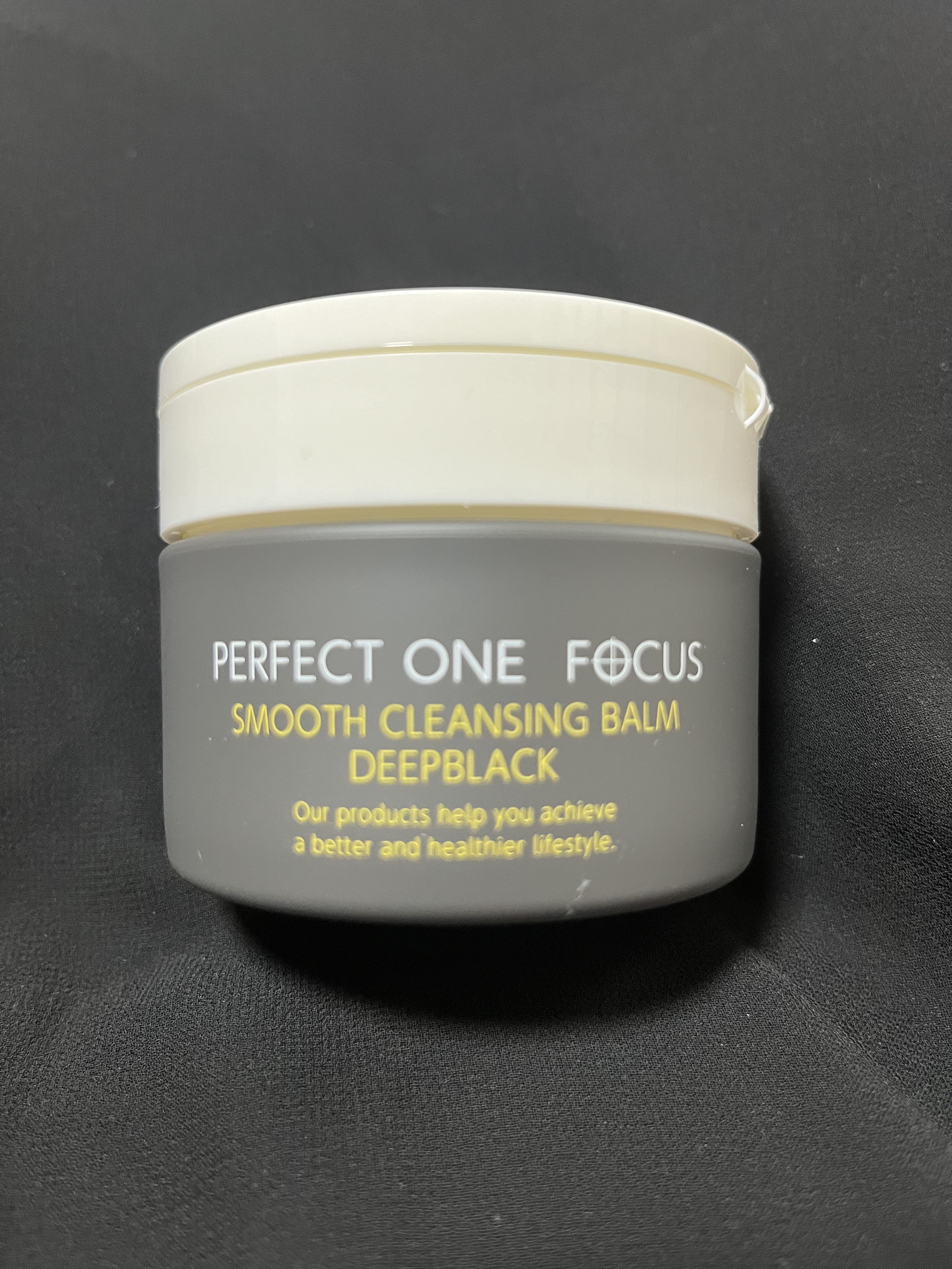 パーフェクトワンフォーカス スムースクレンジングバーム ディープブラック/PERFECT ONE  FOCUS/クレンジングバームを使ったクチコミ（1枚目）