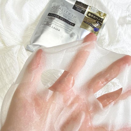 ダーマレーザースーパーVC100マスク/クオリティファースト/シートマスク・パックを使ったクチコミ(6枚目)