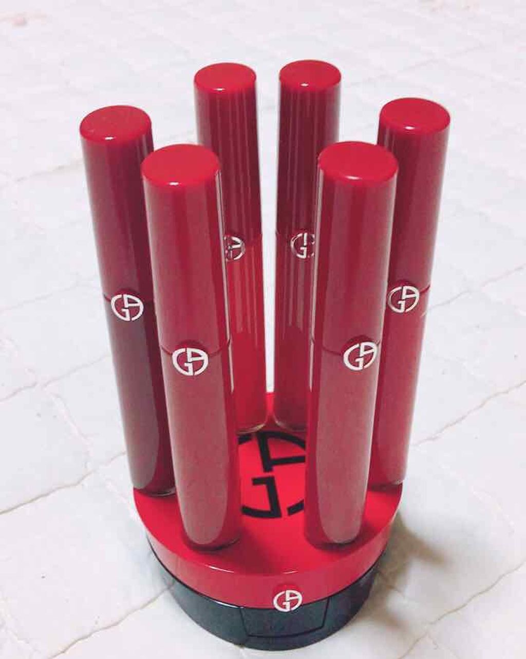 ジョルジオ アルマーニ ビューティ リップ マエストロのクチコミ「GIORGIO ARMANI(ジョルジオアルマーニ)
リップ マエストロ
💄201 DARK .....」（1枚目）