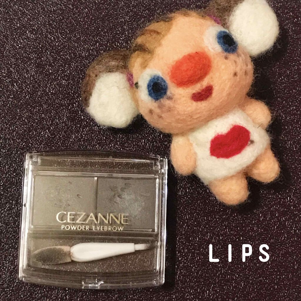パウダーアイブロウR/CEZANNE/パウダーアイブロウを使ったクチコミ(1枚目)