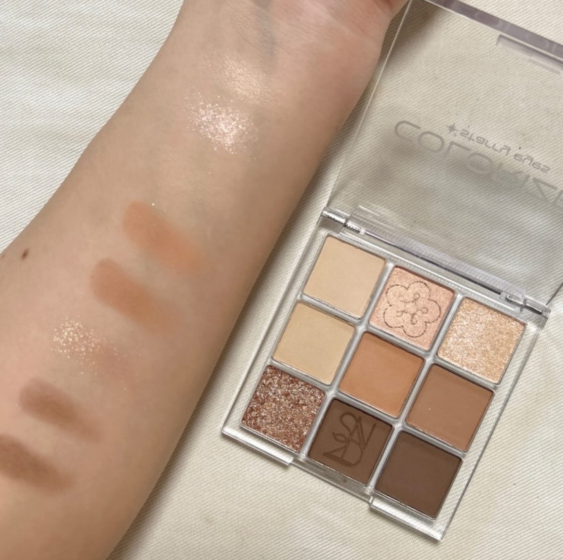 カラーライズスターリーアイズ/S2ND/アイシャドウパレットを使ったクチコミ（2枚目）