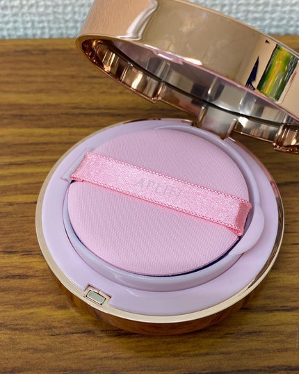 ピンクティーツリーカバーアップグロウクッション/APLIN/クッションファンデーションを使ったクチコミ(2枚目)